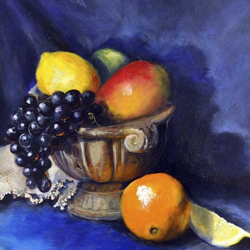 Still life and landscape